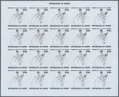 25326 Thematik: Olympische Spiele / Olympic Games: 1976, Guinea. Progressive Proofs Set Of Sheets For The - Autres & Non Classés