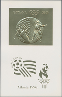 25357 Thematik: Olympische Spiele / Olympic Games: 1993, Guyana. Complete Set Of 6 Time 50 Souvenir Sheets - Autres & Non Classés