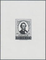 25368 Thematik: Persönlichkeiten / Personalities: 1959, LIBERIA: 150th Birthday Of ABRAHAM LINCOLN Set Of - Sonstige & Ohne Zuordnung