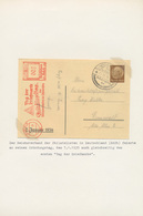 25418 Thematik: Philatelie - Tag Der Briefmarke / Stamp Days: 1936/1997, Comprehensive Collection Of Apprx - Giornata Del Francobollo