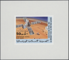 25480 Thematik: Raumfahrt / Astronautics: 1976, French Africa, U/m Collection Of Imperforate Issues, De Lu - Autres & Non Classés