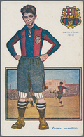 25567 Thematik: Sport-Fußball / Sport-soccer, Football: 1921/1922, FC BARCELONA, "CAMPEON DE ESPANA", Grou - Sonstige & Ohne Zuordnung