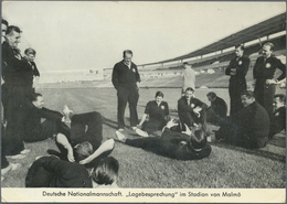 25572 Thematik: Sport-Fußball / Sport-soccer, Football: 1939/1958. Schwitzerland/Sweden. Lot Of In All 8 C - Autres & Non Classés