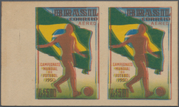 25573 Thematik: Sport-Fußball / Sport-soccer, Football: 1950, Brazil, 5.80cr. World Championship, Speciali - Sonstige & Ohne Zuordnung