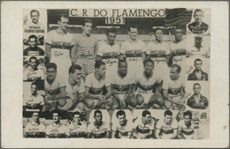 25574 Thematik: Sport-Fußball / Sport-soccer, Football: 1951/1962, Brazil, Group Of Five Cards Depicting B - Altri & Non Classificati