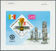 25589 Thematik: Sport-Fußball / Sport-soccer, Football: 1970, Yemen Kingdom, Football World Championship M - Sonstige & Ohne Zuordnung