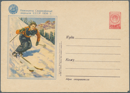 25630 Thematik: Sport-Wintersport / Sport-winter Sports: 1913/1978, Deutschland/Europa, Sammlung Von 107 N - Wintersport (Sonstige)