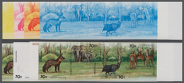 25665 Thematik: Tiere, Fauna / Animals, Fauna: Burundi 1977, Tierwelt Afrikas Kompletter Satz Der Flugpost - Autres & Non Classés