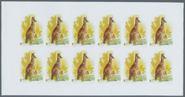 25668 Thematik: Tiere, Fauna / Animals, Fauna: 1984, Niue. Progressive Proofs Set Of Sheets For The Comple - Autres & Non Classés