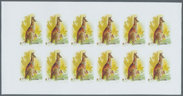 25668 Thematik: Tiere, Fauna / Animals, Fauna: 1984, Niue. Progressive Proofs Set Of Sheets For The Comple - Andere & Zonder Classificatie