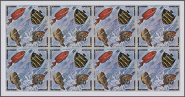 25704 Thematik: Tiere-Fische / Animals-fishes: 1974, Burundi. Progressive Proofs Set Of Sheets For The Air - Fische
