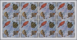 25704 Thematik: Tiere-Fische / Animals-fishes: 1974, Burundi. Progressive Proofs Set Of Sheets For The Air - Pesci