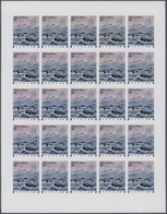 25732 Thematik: Tiere-Meerestiere / Animals-sea Animals: 1983, Penrhyn. Progressive Proofs Set Of Sheets F - Meereswelt