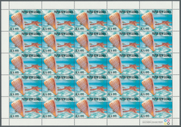 25737 Thematik: Tiere-Meerestiere / Animals-sea Animals: 2004, Papua New Guinea. Lot Of 2,500 Stamps "4.60 - Vita Acquatica