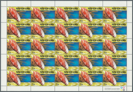 25738 Thematik: Tiere-Meerestiere / Animals-sea Animals: 2004, Papua New Guinea. Lot Of 2,500 Stamps "70t - Vita Acquatica