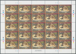 25774 Thematik: Tiere-Reptilien / Animals-reptiles: 2006, Papua New Guinea. Lot Of 2,500 Stamps "3.25k New - Sonstige & Ohne Zuordnung