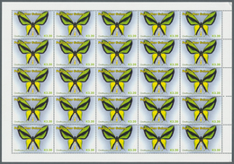25811 Thematik: Tiere-Schmetterlinge / Animals-butterflies: 2006, Papua New Guinea. Lot Of 5,000 Stamps "3 - Vlinders