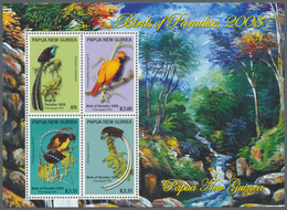 25841 Thematik: Tiere-Vögel / Animals-birds: 2008, Papua New Guinea. Lot Of 500 Souvenir Sheets BIRDS OF P - Altri & Non Classificati