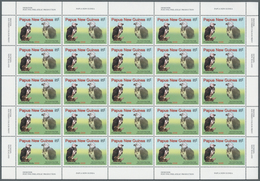 25842 Thematik: Tiere-Vögel / Animals-birds: 2008, Papua New Guinea. Lot Of 2,500 Stamps "85t New Guinea H - Andere & Zonder Classificatie