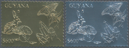 25855 Thematik: Umweltschutz / Environment Protection: 1993, Guyana. Lot Of 100 Complete Sets à 6 GOLD/SIL - Protection De L'environnement & Climat