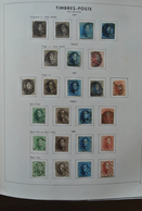 26076 Belgien: 1849-1980. Very Well Filled, Mostly Mint Hinged Collection Belgium 1849-1980 In 2 Pax Album - Autres & Non Classés