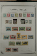 26097 Belgien: 1886-1964. Nicely Filled, Mint Hinged And Used Collection Belgian Territories 1886-1964 In - Altri & Non Classificati
