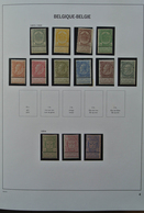 26099 Belgien: 1893-1969. Very Well Filled, Mostly MNH And Mint Hinged Collection Belgium 1893-1969 In 2 D - Sonstige & Ohne Zuordnung