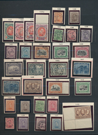 26107 Belgien: 1915/1930, Unmounted Mint And Used Collection On Stockpages, Comprising Plenty Of Interesti - Andere & Zonder Classificatie