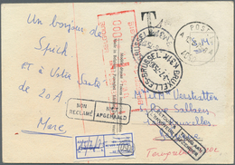 26132 Belgien - Militärpostmarken: 1944/2000, (ca.), 21000 Postcards And Letters After WW II: The Well Kno - Andere & Zonder Classificatie