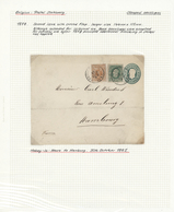 26135 Belgien - Ganzsachen: 1870/1960: Specialised Collection Of Well Over 350 Envelopes And Postcards Wit - Andere & Zonder Classificatie