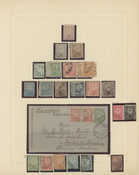 26184 Bulgarien: 1879/1970 (ca.), Collection In An Old Binder From Classic To Modern Issues With Many Good - Storia Postale