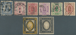 26305 Finnland: 1850/ca. 1960: Small Collection Starting With 9 Rouletted Stamp In Different Quality As Al - Briefe U. Dokumente