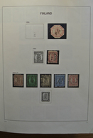 26306 Finnland: 1856-1988. Nicely Filled, Used Collection Finland 1856-1988 In Davo Album. Collection Incl - Storia Postale