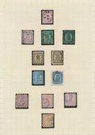 26311 Finnland: 1860/1972, Used Collection On Album Pages, Beginning With A Nice Section Rouletted Issues, - Storia Postale