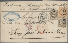 26357 Frankreich: 1781/1906, Sammlung Mit über 100 Briefen, Karten Und Ganzsachen Ab Vorphila Mit Schwerpu - Gebruikt