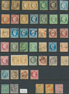 26369 Frankreich: 1849/1900, Used Collection Of Classic And Semi-classic Issues, Varied Condition, Compris - Usati