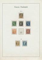 26374 Frankreich: 1849-2007, Gestempelte, Streckenweise Zusätzlich Postfrische Sammlung In 8 Vordruck-Albe - Gebraucht