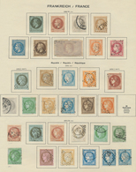 26376 Frankreich: 1850/1970 Ca., Cancelled And Unused, Very Solid Ground Stock Collection With Envelopes I - Oblitérés