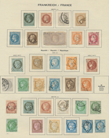 26376 Frankreich: 1850/1970 Ca., Cancelled And Unused, Very Solid Ground Stock Collection With Envelopes I - Usati