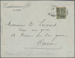 26399 Frankreich: 1869/1922, Lot Of Apprx. 55 Covers, Cards And Used Stationeries, Bearing Mainly Franking - Oblitérés