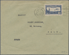 26416 Frankreich: 1890/1950 (ca.): 200 Covers And Postal Stationery, Including Registered And Censored Let - Oblitérés