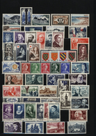 26442 Frankreich: 1942/1982, U/m Collection In Two Stockbooks, Apparently Excl. A Few Items More Or Less C - Oblitérés