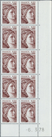 26462 Frankreich: 1977/1978, Definitives 'Sabinerin' Complete Set Of 15 Different Values All WITHOUT PHOSP - Oblitérés