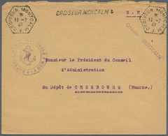 26531 Frankreich - Militärpost / Feldpost: 1858/1949, Collection Of Apprx. 100 Covers/cards, Almost Exclus - Militaire Zegels