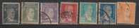 Turkey 1931 Used, Kemel, 7 Diff Values, - Used Stamps