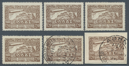 26585 Griechenland: 1902/1960 (ca.), Unusual Duplicates On Stockcards And In Glassines With Many Scarce To - Storia Postale