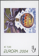 26617 Griechenland: 2004, Cept, 2.000 Booklets, Unmounted Mint. Michel No. MH 27 (2224/25), Cat.value 36.0 - Briefe U. Dokumente