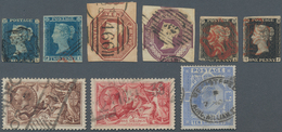 26673 Großbritannien: 1850/up To Now (approx). Very Nice Lot With Many Classic Stamps. Very High Catalogue - Altri & Non Classificati