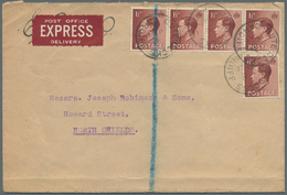 26724 Großbritannien: 1936/1942, EDWARD VIII, Lot Of 18 Covers/cards, Mainly Airmail To Overseas, One F.d. - Autres & Non Classés