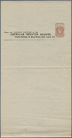 26791 Großbritannien - Ganzsachen: 1880's Ca., Group Of 15 QV ½d. Wrappers Each With Printed "From The Lon - 1840 Mulready Omslagen En Postblad